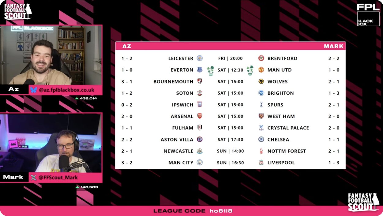 FPL Blackbox Youtube stream screenshot